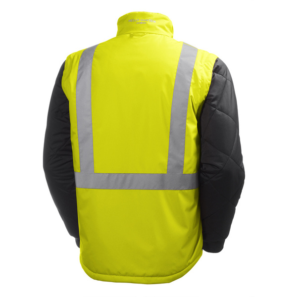 Kurtka odblaskowa Helly Hansen 71370_369 ALTA HI VIS CIS INSULATED WINTER JACKET kolor żółty