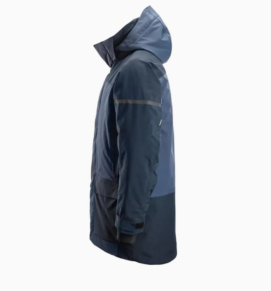 1801 Parka przeciwdeszczowa, ocieplana AllroundWork Snickers Workwear Kolor: Navy\Dark Navy