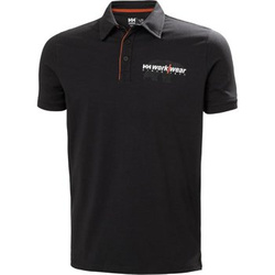 Koszulka polo Helly Hansen 79260_990 Graphics/Logo kolor czarny