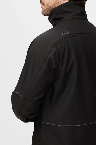 1258 Kurtka softshell AllroundWork kolor Czarny