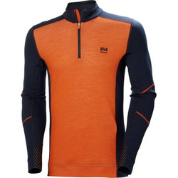 Koszulka termoaktywna Helly Hansen 75107_592 HH LIFA Merino kolor granatowy