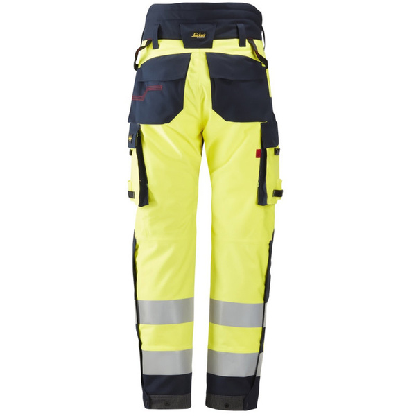 6663 Spodnie Odbalskowe Ocieplane ProtecWork, klasa 2 Snickers Workwear