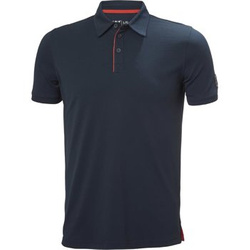 Koszulka polo Helly Hansen 79248_590 Kensington kolor granatowy