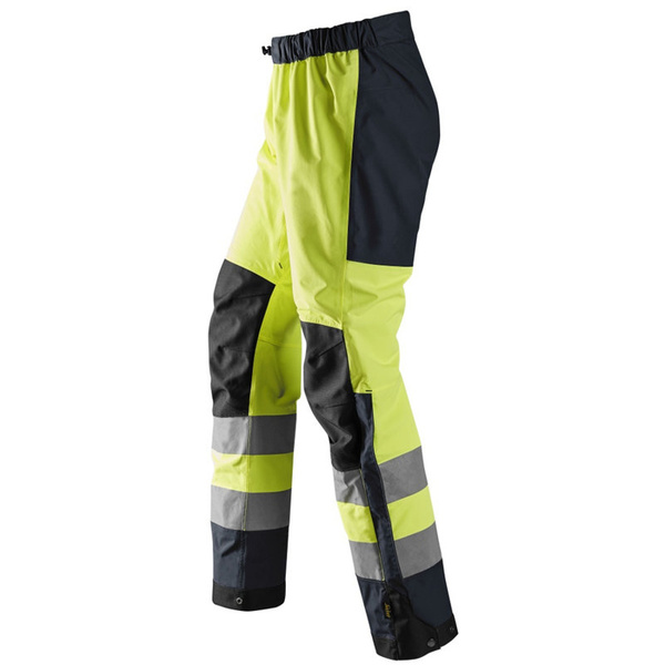 6530 Spodnie Odblaskowe Przeciwdeszczowe Shell AllroundWork, EN 20471/2 Snickers Workwear