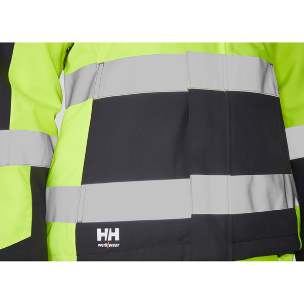 Kurtka zimowa odblaskowa damska Helly Hansen 71398_369 W LUNA HI VIS WINTER JACKET