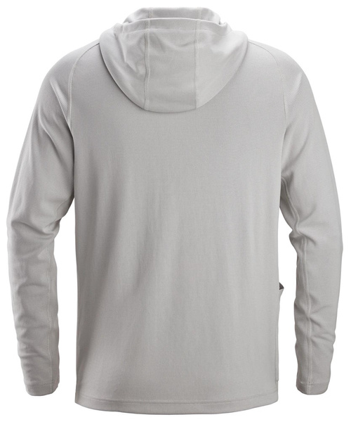 2456 Bluza z kapturem Stay Fresh Snickers Workwear Kolor Ice Grey