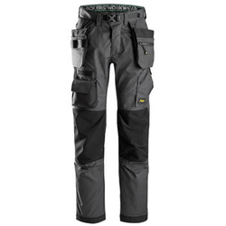 6923 Spodnie Kevlar® FlexiWork+ (kolor stalowo-czarny) Snickers Workwear
