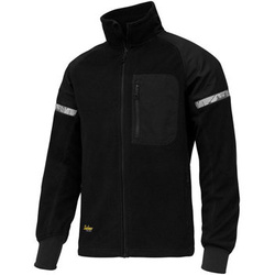 8005 Kurtka polarowa wiatroszczelna AllroundWork (kolor: czarny) Snickers Workwear