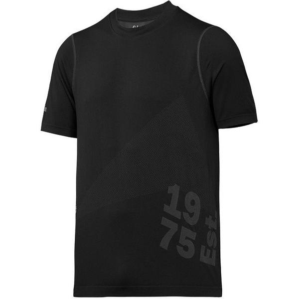 2519 T-shirt FlexiWork 37.5® (kolor: czarny) - Snickers Workwear