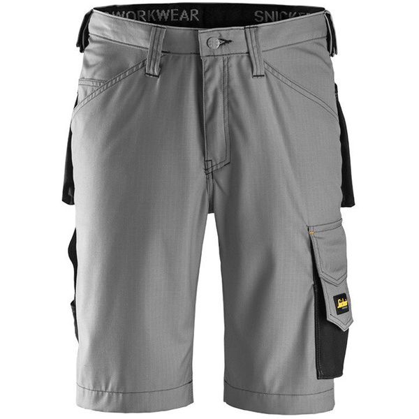 3123 Krótkie spodnie Rip-Stop (kolor: szaro-czarny) Snickers Workwear