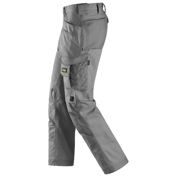 3214 Spodnie Canvas+ z workami kieszeniowymi (kolor: szary) Snickers Workwear