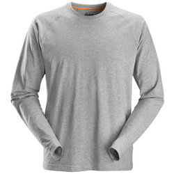 2410 T-shirt AllroundWork - długi rękaw kolor szary